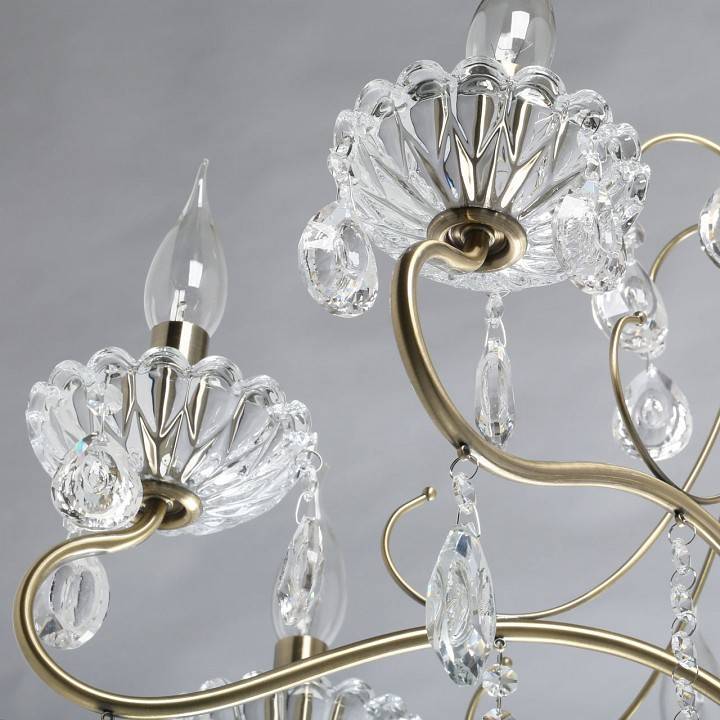 Подвесная люстра De City Свеча 8х60 Вт E14 683014208