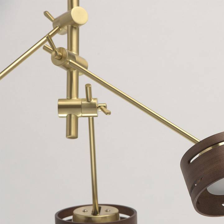 Люстра на штанге DeMarkt Чил-аут 2 3x60 Вт E27 725010203