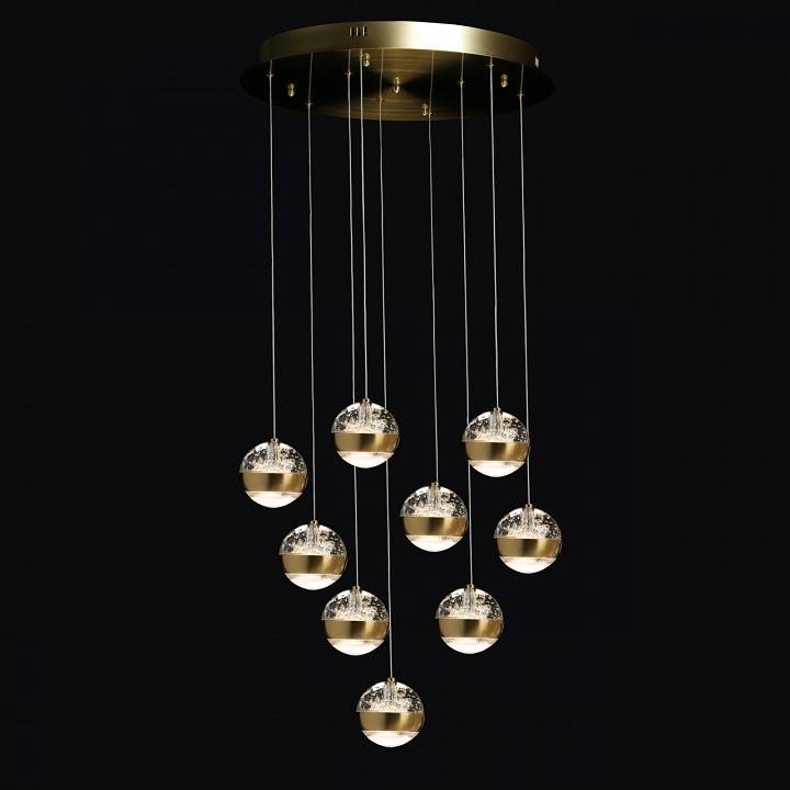 Подвесная люстра DeMarkt Капелия 730010809