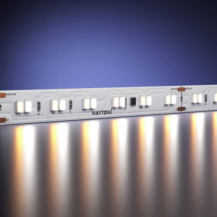 Лента светодиодная Maytoni Overled 9.6 Вт/м 24 В 2700 К IP65 5 м 201127