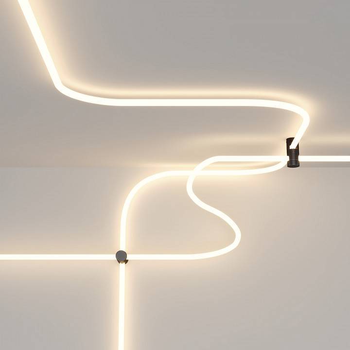 Крепление для светодиодной ленты Maytoni Круглый 360° 201141