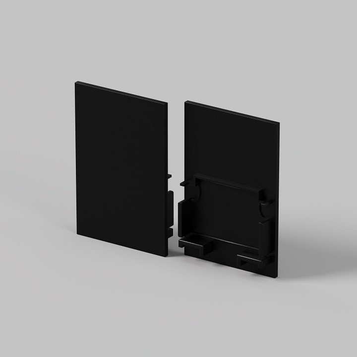 Заглушка для профиля Maytoni TRA010P черная 642063