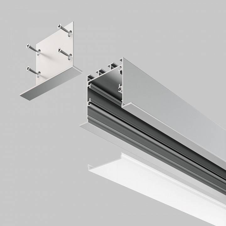 Профиль алюминиевый встраиваемый Maytoni ALM-5035-S-2M