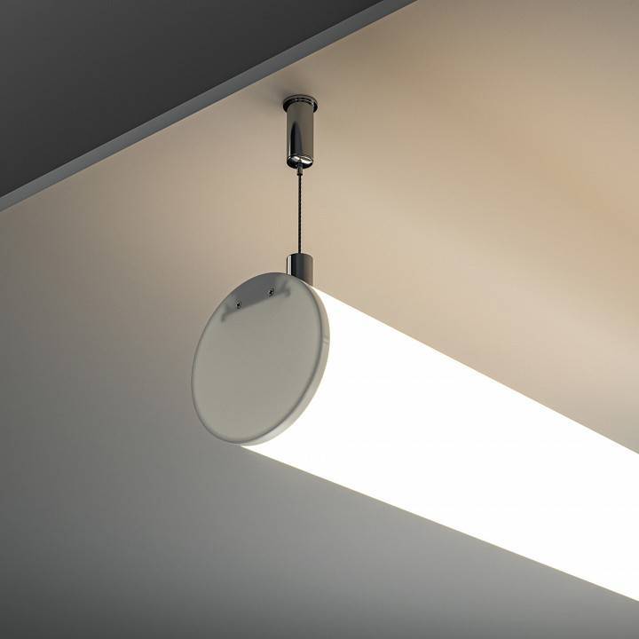 Профиль для светодиодной ленты Maytoni ALM-D60-S-2M подвесной ALM-D60-S-2M