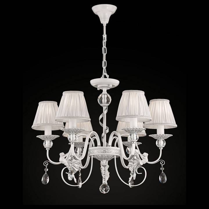 Подвесная люстра Maytoni Elina 6 ламп Никель ARM222-06-N