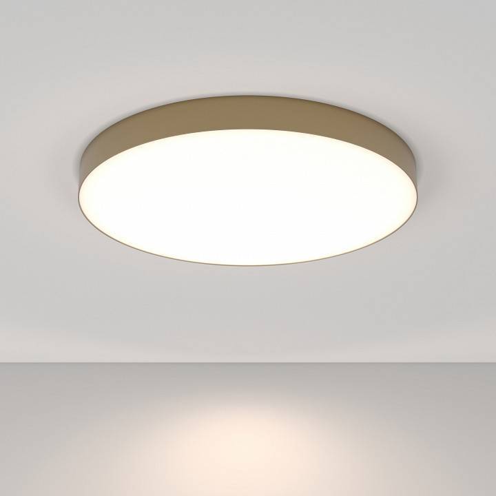 Накладной светильник Maytoni Zon LED 96 Вт 4000K матовое золото круглый C032CL-L96MG4K