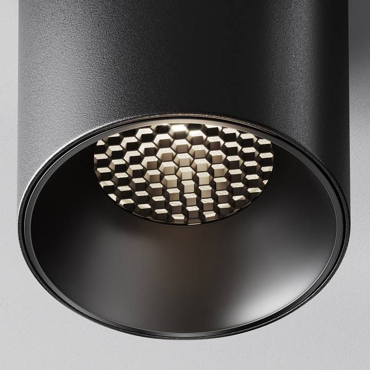 Накладной светильник Maytoni Alfa LED C064CL-12W4K-RD-B