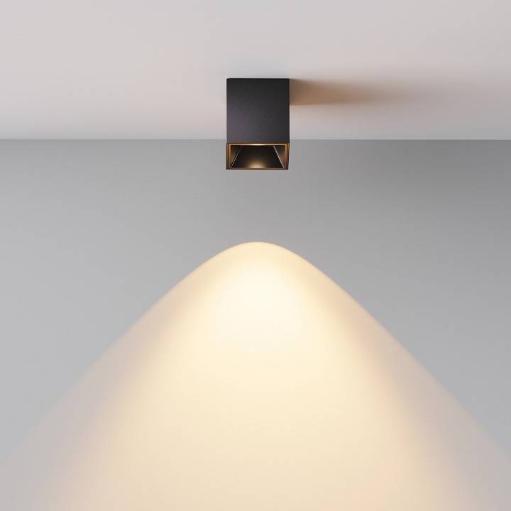 Накладной светильник Maytoni Alfa LED C064CL-5W2.7K-SQ-B