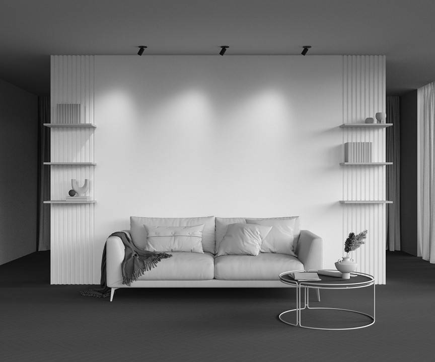 Встраиваемый светильник на штанге Maytoni FOCUS LED C071CL-7W2.7K-B