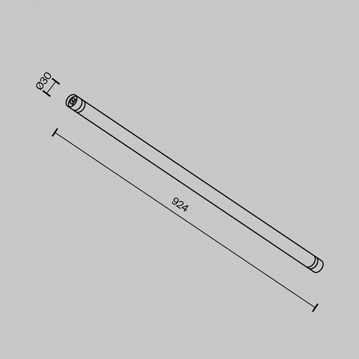 Модульный светильник Maytoni Larc C148CL-L900-13W3K-B