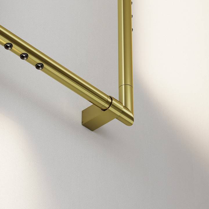 Соединитель угловой L-образный для модульных светильников Maytoni Accessories for system Axity CA006EC-BS