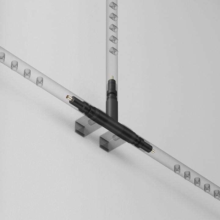 Соединитель T-образный для модульных светильников Maytoni Accessories for system Axity CA007TC-B