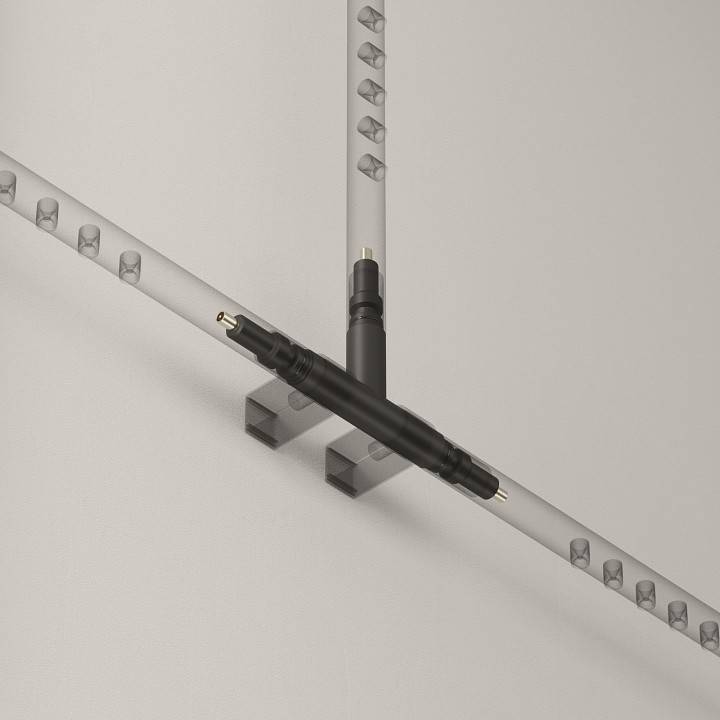 Соединитель T-образный для модульных светильников Maytoni Accessories for system Axity CA007TC-B