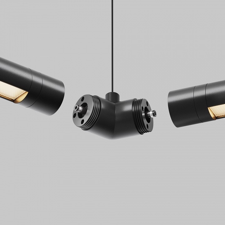 Соединитель угловой L-образный для треков накладных Maytoni  CA018LWC-B