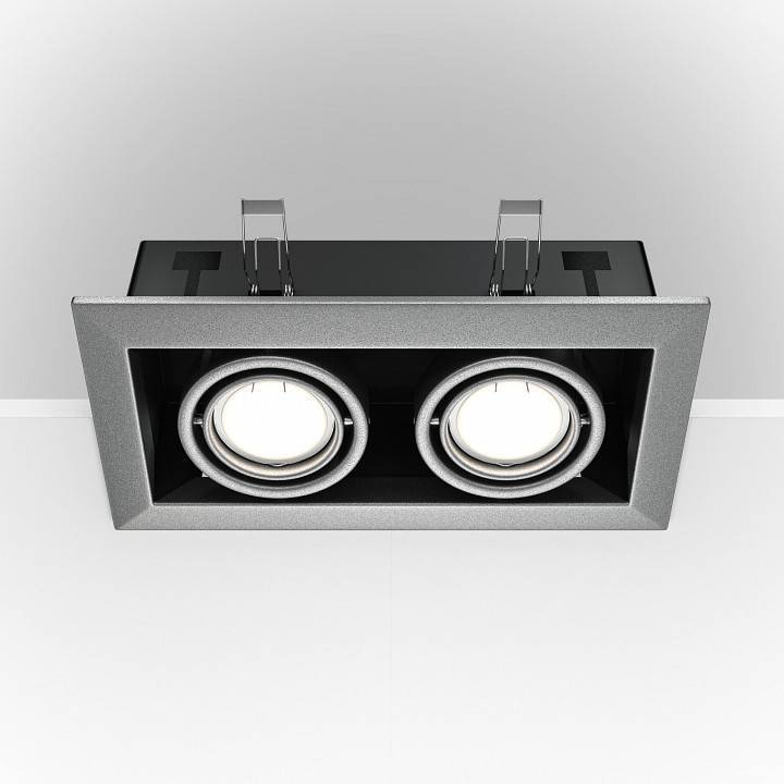 Встраиваемый светильник Maytoni Metal Modern DL008-2-02-S
