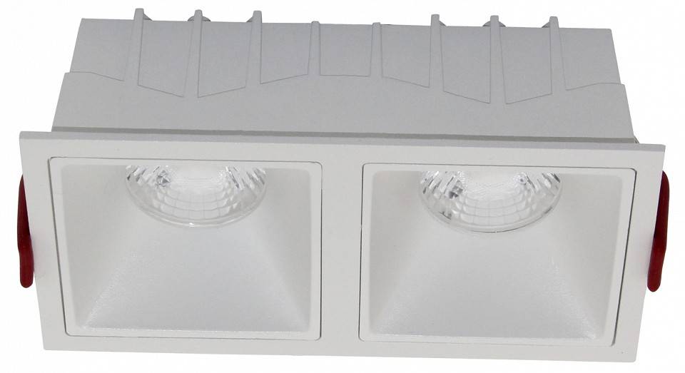 Встраиваемый светильник Maytoni Alfa DL043-02-15W3K-SQ-W