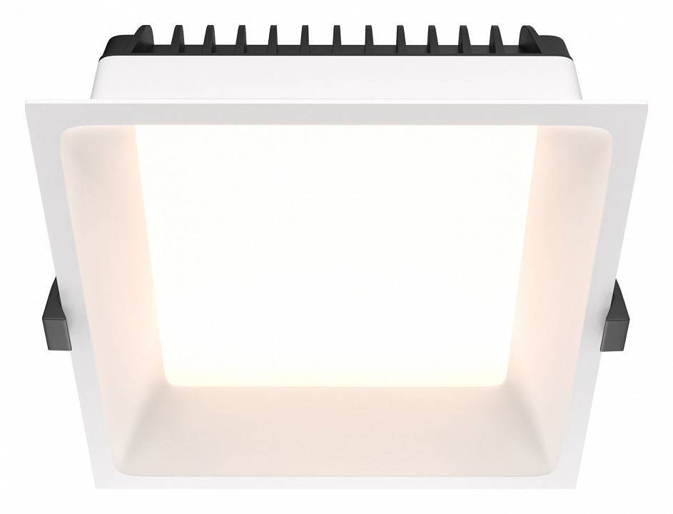 Встраиваемый светильник Maytoni Okno LED 18 Вт 3000 К DL054-18W3K-W