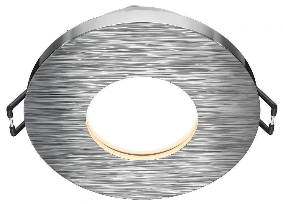 Встраиваемый светильник Maytoni Stark GU10 круглый DL083-01-GU10-RD-S