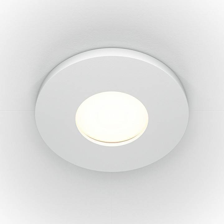 Встраиваемый светильник Maytoni Stark DL083-01-GU10-RD-W