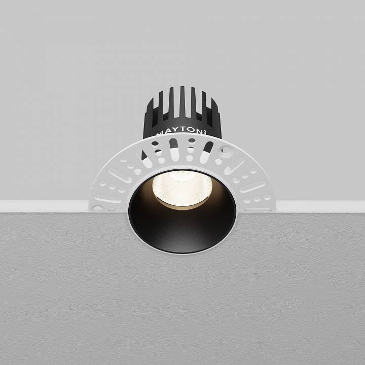 Встраиваемый светильник Maytoni Dip DL119-10W-4K-TRS-B