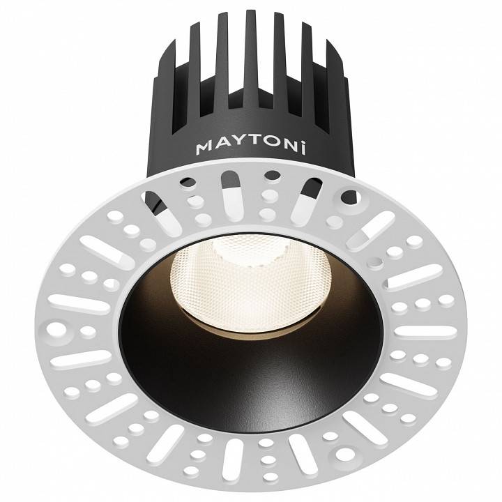 Встраиваемый светильник Maytoni Dip DL121-15W-4K-TRS-B