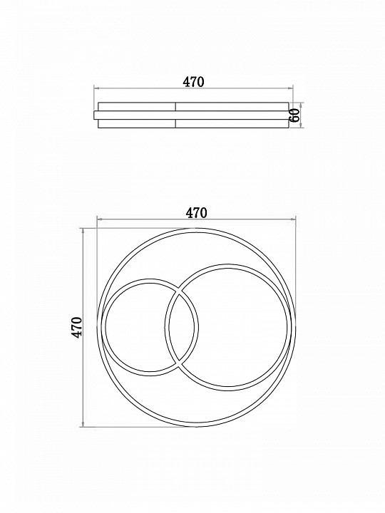 Накладной светильник Freya  FR10029CL-L70W