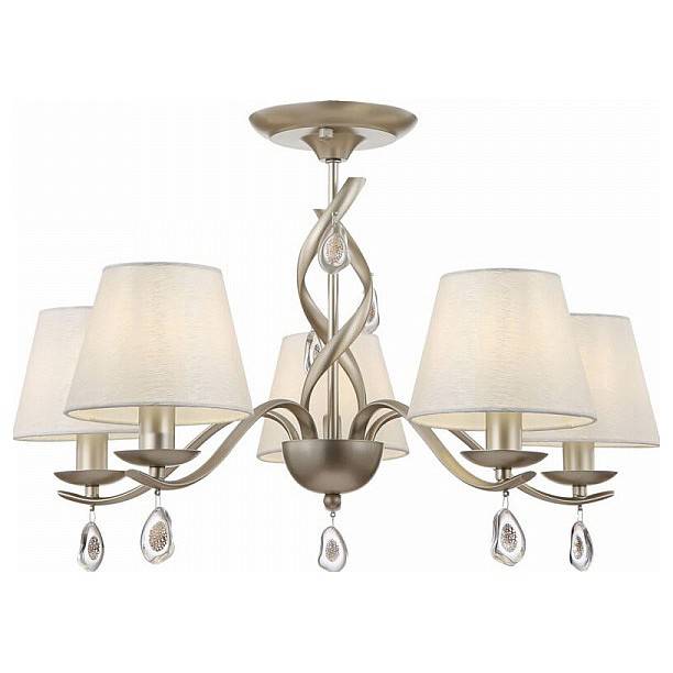 Подвесная люстра Freya Monique 5 ламп FR2001PL-05G