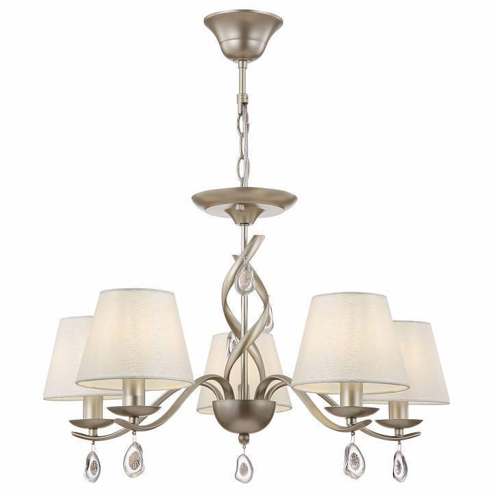 Подвесная люстра Freya Monique 5 ламп FR2001PL-05G