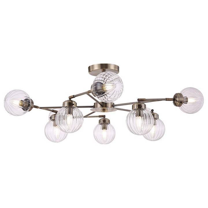 Люстра на штанге Freya Daisy 8 ламп FR5041PL-08BS