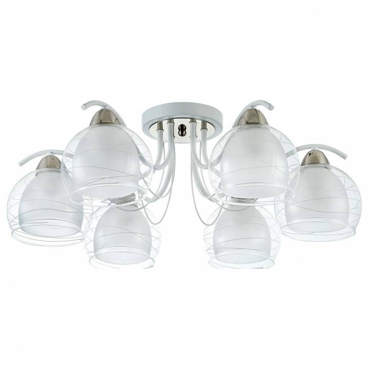 Потолочная люстра Freya Nikki 6 ламп FR5052-CL-06-W