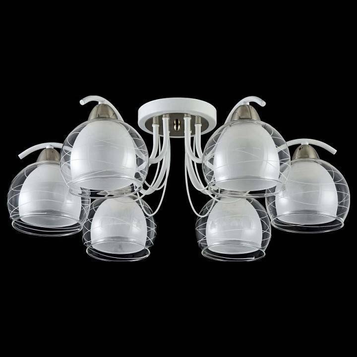 Потолочная люстра Freya Nikki 6 ламп FR5052-CL-06-W