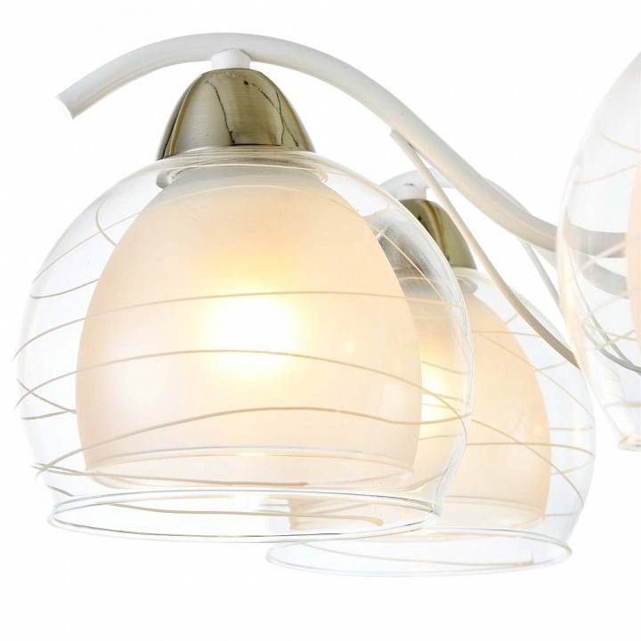 Потолочная люстра Freya Nikki 6 ламп FR5052-CL-06-W