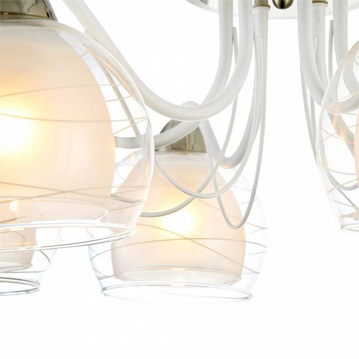 Потолочная люстра Freya Nikki 6 ламп FR5052-CL-06-W