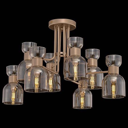 Потолочная люстра Freya Isla 8 ламп FR5094PL-08G