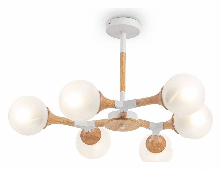 Люстра на штанге Freya Amy 6 ламп FR5105CL-06W