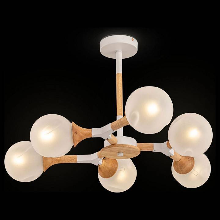 Люстра на штанге Freya Amy 6 ламп FR5105CL-06W