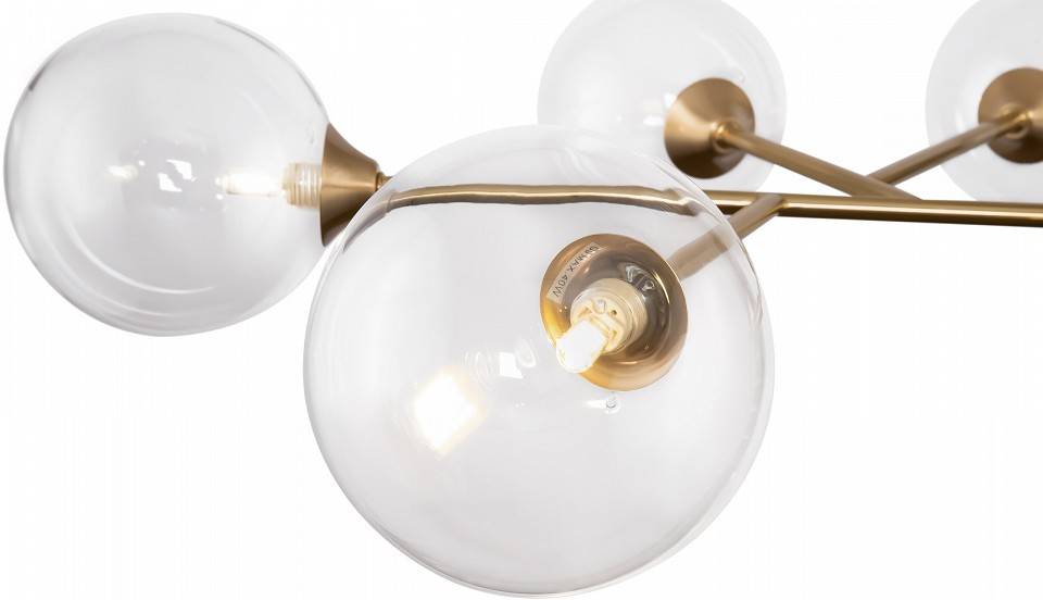 Люстра на штанге Freya Maddison 8 ламп FR5115PL-08BZ