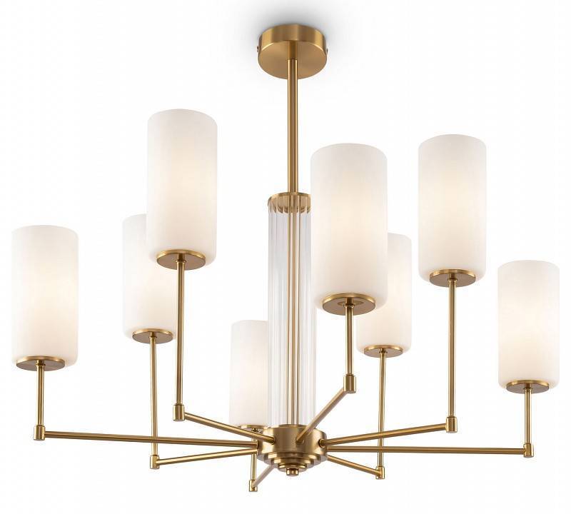 Люстра на штанге Freya Agnes 8 ламп FR5184PL-08BS