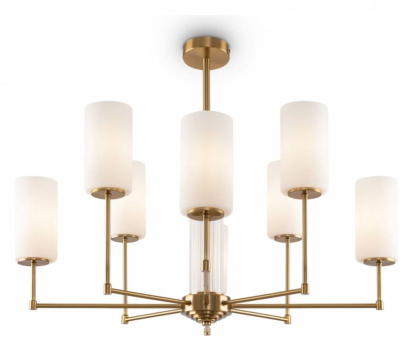Люстра на штанге Freya Agnes 8 ламп FR5184PL-08BS