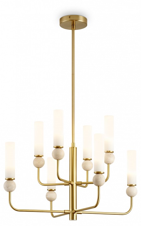 Люстра на штанге Freya Sunspot FR5482CL-08BS