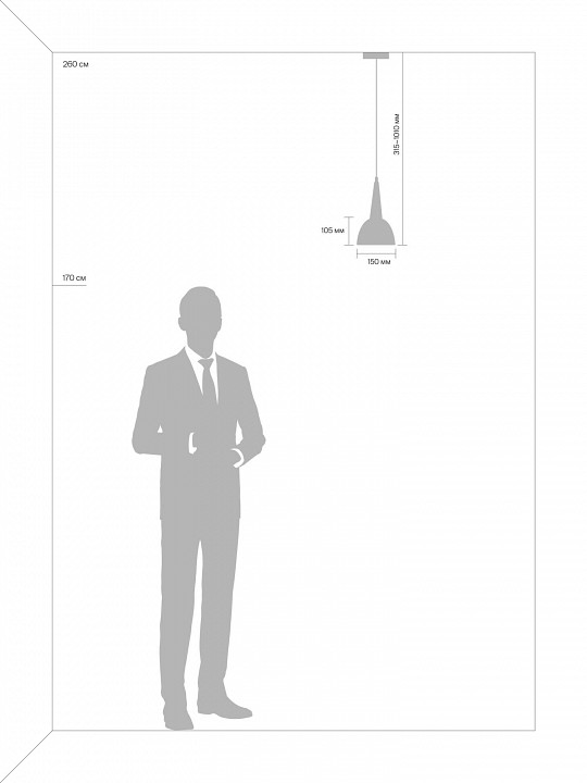 Подвесной светильник Freya Noria FR8009PL-01GB