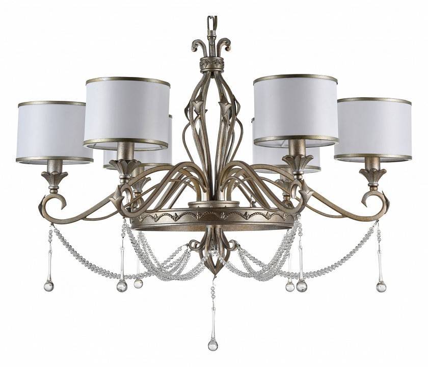 Подвесная люстра Maytoni Fiore 6 ламп Золото H235-06-G