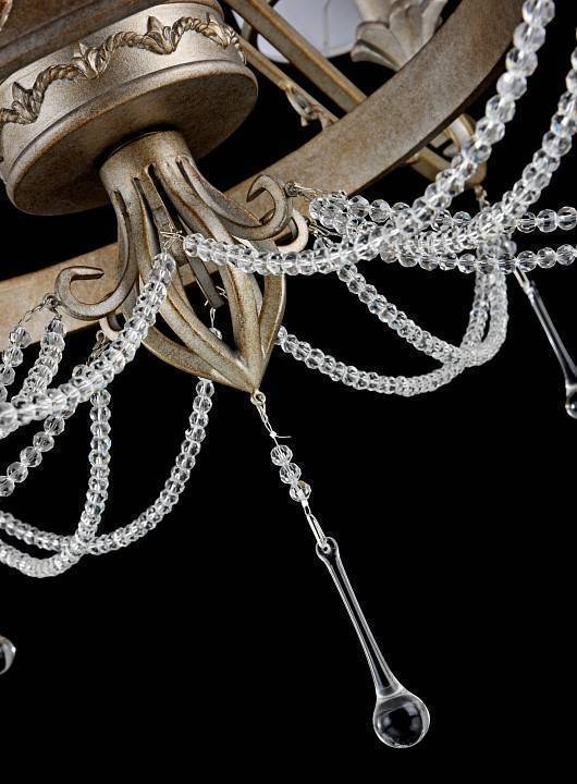 Подвесная люстра Maytoni Fiore 6 ламп Золото H235-06-G