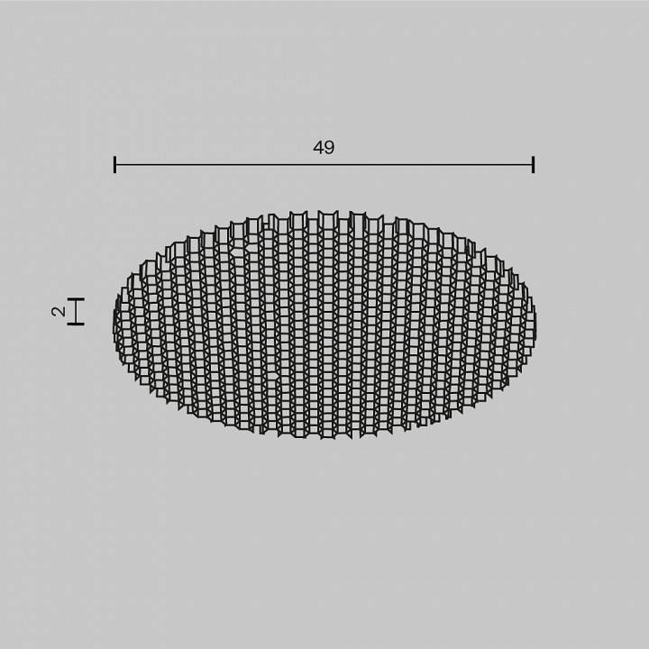 Сотовый фильтр Maytoni Focus Led HoneyComb-D47