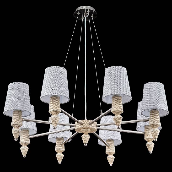 Подвесная люстра Maytoni Marseille 8 ламп MOD039PL-08N