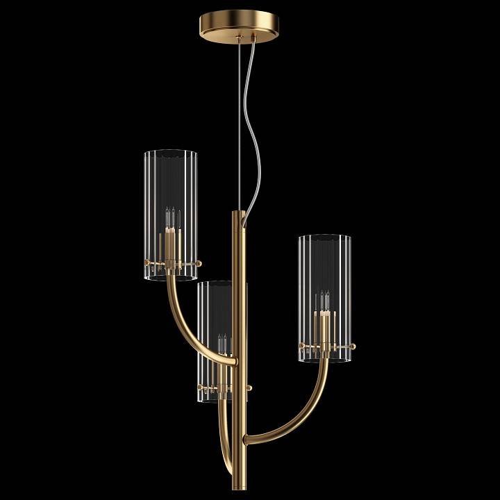 Подвесная люстра Maytoni Arco 3 лампы MOD223PL-03BS