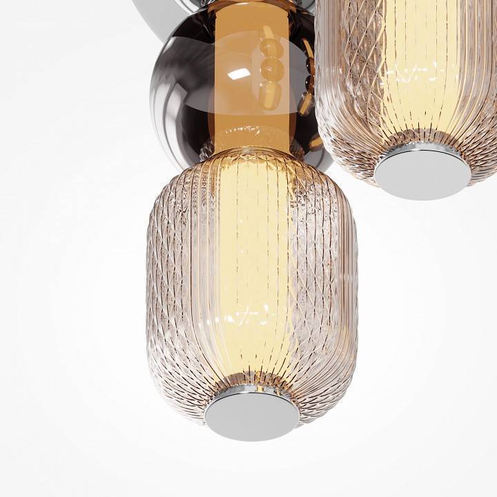Подвесная люстра Maytoni Drop LED 60 Вт 3000K Хром MOD273CL-L60CH3K