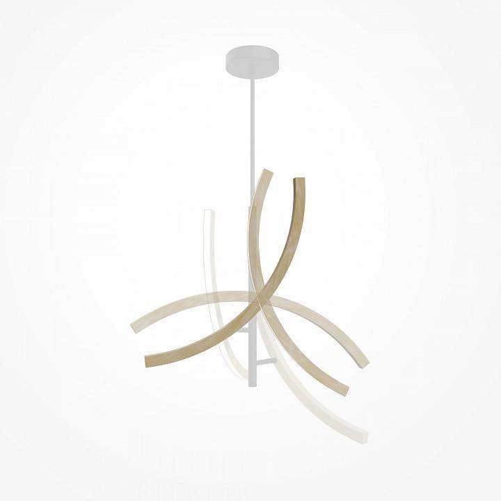 Люстра на штанге Maytoni Wabi MOD428PL-L27BK