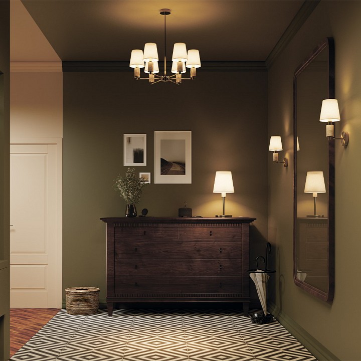 Настольная лампа декоративная Maytoni Lira MOD483TL-01BS