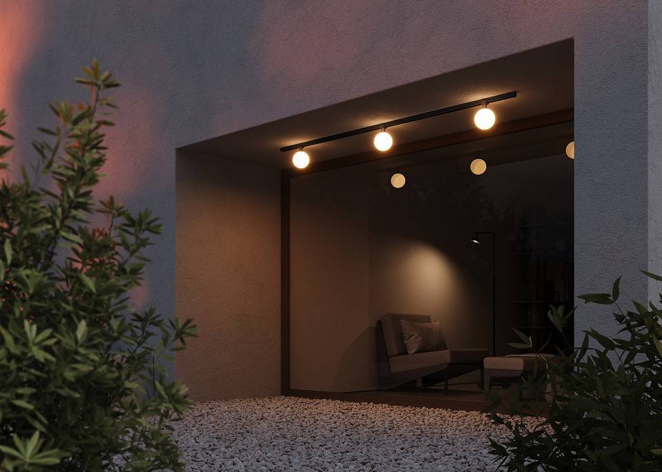 Светильник накладной Maytoni Luna 9 Вт 3000K черный O-TR01-1-S-9WB3K